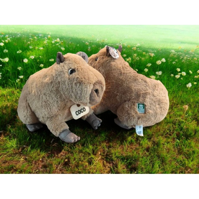 ตุ๊กตาคาปิบาร่า ขนาด 8x7 นิ้ว