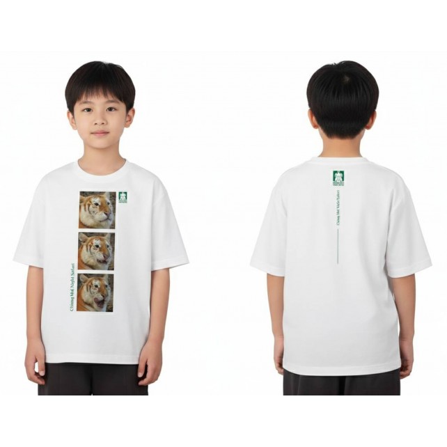 เสื้อยืดสำหรับเด็ก แบบโลโก้