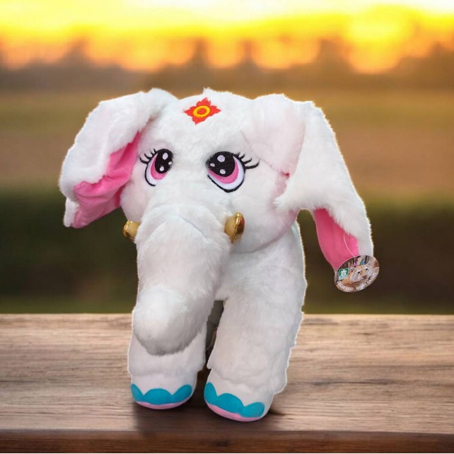 ตุ๊กตาผ้าขนนุ่ม ช้างวารีกุญชร