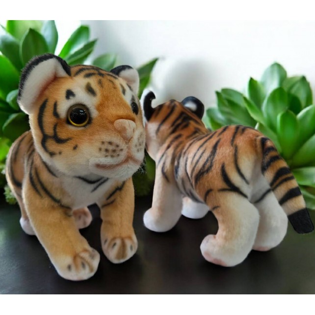 ตุ๊กตาเสือยืน 4 ขา ขนาด 16 ซม.