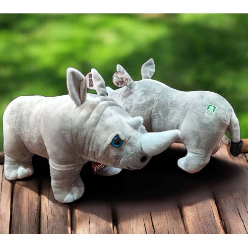 ตุ๊กตาแรด กอหญ้า ขนาด  8x7x15 นิ้ว