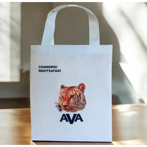 ถุงผ้าสปันบอนด์ AVA สีขาว ขนาดเล็ก 8x10 นิ้ว ถุงผ้าสปันบอนด์ AVA สีขาว ขนาดเล็ก 8x10 นิ้ว